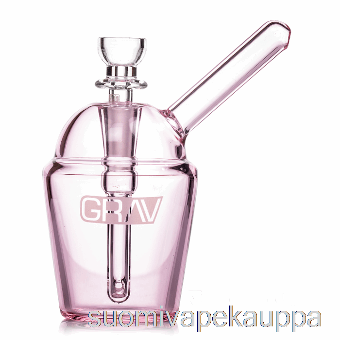 Vape Kauppa Grav Slush Cup Pocket Bubbler Pinkki